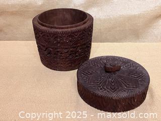 MaxSold Auction: Lot of Carved Wooden Boxes - Douglas (Massachusetts, USA) PARTNER MANAGED Estate Sale Online Auction - Southwest Main Street