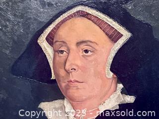 MaxSold Auction: Old Masters Copy of a Dutch Woman, Oil Painting - Douglas (Massachusetts, USA) PARTNER MANAGED Estate Sale Online Auction - Southwest Main Street