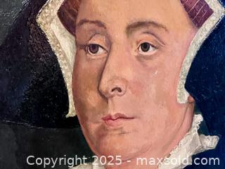 MaxSold Auction: Old Masters Copy of a Dutch Woman, Oil Painting - Douglas (Massachusetts, USA) PARTNER MANAGED Estate Sale Online Auction - Southwest Main Street