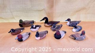 MaxSold Auction: Small Wooden and Polystone Decoys - Douglas (Massachusetts, USA) PARTNER MANAGED Estate Sale Online Auction - Southwest Main Street