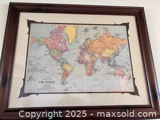 MaxSold Auction: Stanford&#39;s General Map of the World - Douglas (Massachusetts, USA) PARTNER MANAGED Estate Sale Online Auction - Southwest Main Street