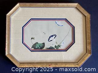 MaxSold Auction: Three Framed Asian Pieces - Douglas (Massachusetts, USA) PARTNER MANAGED Estate Sale Online Auction - Southwest Main Street
