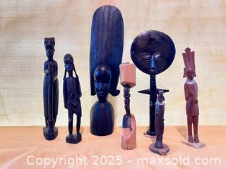 MaxSold Auction: Wooden African Figures  - Douglas (Massachusetts, USA) PARTNER MANAGED Estate Sale Online Auction - Southwest Main Street