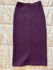 MaxSold Auction: Clothing - Purple Patterned Skirt  - Toronto (Ontario, Canada) SELLER MANAGED Downsizing Online Auction - Bright Street