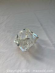 MaxSold Auction: One Oleg Cassini Crystal Votive Holder (small)  - Toronto (Ontario, Canada) SELLER MANAGED Downsizing Online Auction - Bright Street