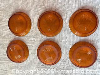 MaxSold Auction: Set of 6 Small Amber Glass Bowls - Toronto (Ontario, Canada) SELLER MANAGED Downsizing Online Auction - Bright Street