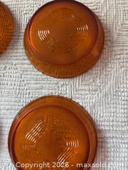 MaxSold Auction: Set of 6 Small Amber Glass Bowls - Toronto (Ontario, Canada) SELLER MANAGED Downsizing Online Auction - Bright Street