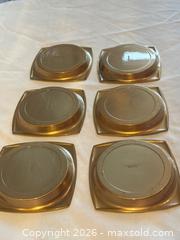 MaxSold Auction: Vintage Hyde Park Brass Coasters 6 Piece Set - Toronto (Ontario, Canada) SELLER MANAGED Downsizing Online Auction - Bright Street