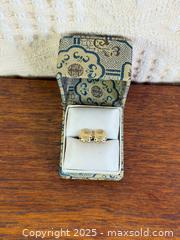 MaxSold Auction: 14k Gold &#39;Parasol&#39; Earrings - Hamilton (Ontario, Canada) SELLER MANAGED Estate Sale Online Auction - Gertrude Street