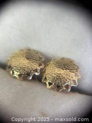 MaxSold Auction: 14k Gold &#39;Parasol&#39; Earrings - Hamilton (Ontario, Canada) SELLER MANAGED Estate Sale Online Auction - Gertrude Street