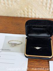 MaxSold Auction: 18k White Gold + Diamond Ring (with Appraisal) - Hamilton (Ontario, Canada) SELLER MANAGED Estate Sale Online Auction - Gertrude Street