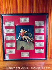 MaxSold Auction: 1951 Advertising Pin-Up Calendar - Hamilton (Ontario, Canada) SELLER MANAGED Estate Sale Online Auction - Gertrude Street