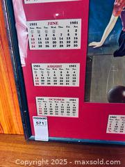 MaxSold Auction: 1951 Advertising Pin-Up Calendar - Hamilton (Ontario, Canada) SELLER MANAGED Estate Sale Online Auction - Gertrude Street