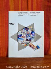 MaxSold Auction: 1987 Canada Post mint Stamp Set of the Year Album - Hamilton (Ontario, Canada) SELLER MANAGED Estate Sale Online Auction - Gertrude Street