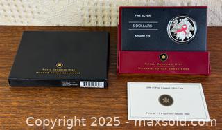MaxSold Auction: 2006 $5 FINE SILVER COIN - PINK RIBBON - Hamilton (Ontario, Canada) SELLER MANAGED Estate Sale Online Auction - Gertrude Street