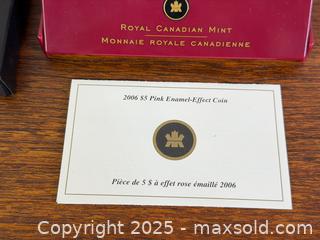MaxSold Auction: 2006 $5 FINE SILVER COIN - PINK RIBBON - Hamilton (Ontario, Canada) SELLER MANAGED Estate Sale Online Auction - Gertrude Street