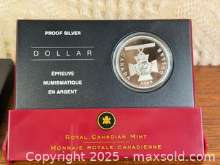 MaxSold Auction: 2006 Canada Victoria Cross Proof Silver Dollar Coin. - Hamilton (Ontario, Canada) SELLER MANAGED Estate Sale Online Auction - Gertrude Street