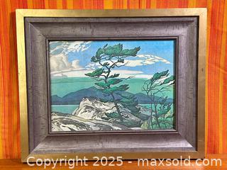 MaxSold Auction: AJ Casson &#34;White Pine&#34; Framed Print - Hamilton (Ontario, Canada) SELLER MANAGED Estate Sale Online Auction - Gertrude Street