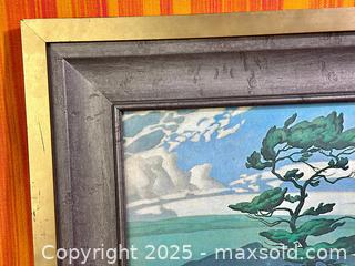 MaxSold Auction: AJ Casson &#34;White Pine&#34; Framed Print - Hamilton (Ontario, Canada) SELLER MANAGED Estate Sale Online Auction - Gertrude Street