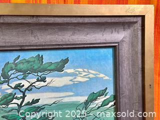 MaxSold Auction: AJ Casson &#34;White Pine&#34; Framed Print - Hamilton (Ontario, Canada) SELLER MANAGED Estate Sale Online Auction - Gertrude Street