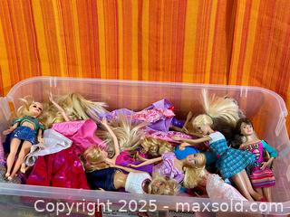 MaxSold Auction: Bin Full of Barbies and Other Dolls - Hamilton (Ontario, Canada) SELLER MANAGED Estate Sale Online Auction - Gertrude Street