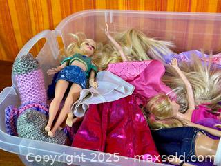 MaxSold Auction: Bin Full of Barbies and Other Dolls - Hamilton (Ontario, Canada) SELLER MANAGED Estate Sale Online Auction - Gertrude Street