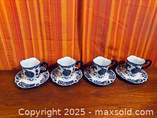 MaxSold Auction: Blue and White Porcelain Cups and Saucers - Hamilton (Ontario, Canada) SELLER MANAGED Estate Sale Online Auction - Gertrude Street