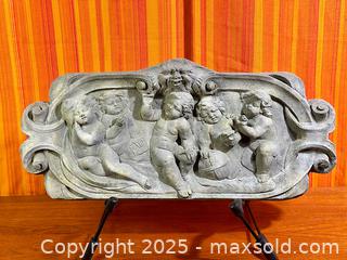 MaxSold Auction: Cast Concrete Wall Art Chrubs and Angels - Hamilton (Ontario, Canada) SELLER MANAGED Estate Sale Online Auction - Gertrude Street