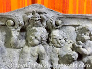 MaxSold Auction: Cast Concrete Wall Art Chrubs and Angels - Hamilton (Ontario, Canada) SELLER MANAGED Estate Sale Online Auction - Gertrude Street