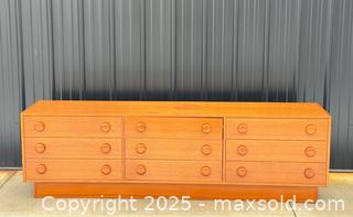 MaxSold Auction: Danish Teak 9-Drawer Dresser by Engedahl, 1960s - Hamilton (Ontario, Canada) SELLER MANAGED Estate Sale Online Auction - Gertrude Street