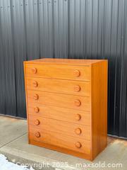 MaxSold Auction: Danish Teak Chest of Drawers by Engedahl, 1960s - Hamilton (Ontario, Canada) SELLER MANAGED Estate Sale Online Auction - Gertrude Street