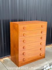 MaxSold Auction: Danish Teak Chest of Drawers by Engedahl, 1960s - Hamilton (Ontario, Canada) SELLER MANAGED Estate Sale Online Auction - Gertrude Street
