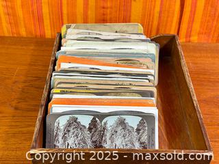 MaxSold Auction: Huge Lot of Antique Stereoscopic View Cards - Hamilton (Ontario, Canada) SELLER MANAGED Estate Sale Online Auction - Gertrude Street