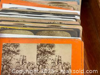 MaxSold Auction: Huge Lot of Antique Stereoscopic View Cards - Hamilton (Ontario, Canada) SELLER MANAGED Estate Sale Online Auction - Gertrude Street