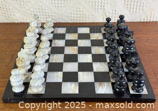 MaxSold Auction: Onyx + Marble Chess Set - Hamilton (Ontario, Canada) SELLER MANAGED Estate Sale Online Auction - Gertrude Street