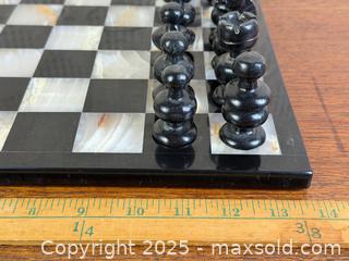 MaxSold Auction: Onyx + Marble Chess Set - Hamilton (Ontario, Canada) SELLER MANAGED Estate Sale Online Auction - Gertrude Street
