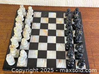 MaxSold Auction: Onyx + Marble Chess Set - Hamilton (Ontario, Canada) SELLER MANAGED Estate Sale Online Auction - Gertrude Street