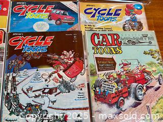 MaxSold Auction: Vintage 1970&#39;s CARToons, CycleToons and Hot Rod Toons Magazines - Hamilton (Ontario, Canada) SELLER MANAGED Estate Sale Online Auction - Gertrude Street