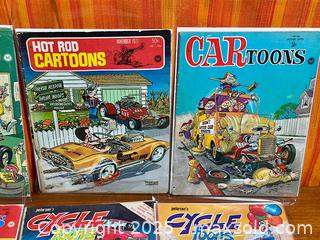 MaxSold Auction: Vintage 1970&#39;s CARToons, CycleToons and Hot Rod Toons Magazines - Hamilton (Ontario, Canada) SELLER MANAGED Estate Sale Online Auction - Gertrude Street