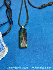 MaxSold Auction: Vintage Art Glass Pendant Necklaces - Hamilton (Ontario, Canada) SELLER MANAGED Estate Sale Online Auction - Gertrude Street