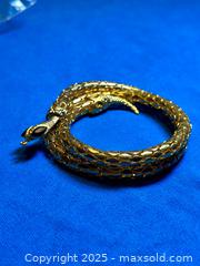 MaxSold Auction: Vintage Estate Costume Snake Bracelet - Hamilton (Ontario, Canada) SELLER MANAGED Estate Sale Online Auction - Gertrude Street