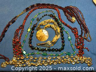 MaxSold Auction: Vintage Estate Jewelry Beaded Necklaces - Hamilton (Ontario, Canada) SELLER MANAGED Estate Sale Online Auction - Gertrude Street