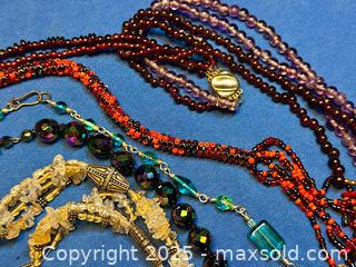 MaxSold Auction: Vintage Estate Jewelry Beaded Necklaces - Hamilton (Ontario, Canada) SELLER MANAGED Estate Sale Online Auction - Gertrude Street