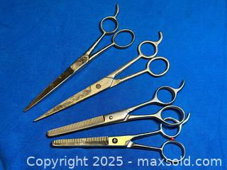 MaxSold Auction: Vintage Hair Cutting Scissors - Hamilton (Ontario, Canada) SELLER MANAGED Estate Sale Online Auction - Gertrude Street