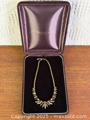 MaxSold Auction: Vintage SHERMAN Rhinestone Necklace - Hamilton (Ontario, Canada) SELLER MANAGED Estate Sale Online Auction - Gertrude Street