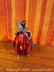 MaxSold Auction: Vintage Vittorio Angini Art Glass Sterling Silver Clown Sculpture  - Hamilton (Ontario, Canada) SELLER MANAGED Estate Sale Online Auction - Gertrude Street