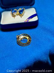 MaxSold Auction: Vtg Aniki Paua Shell Butterfly Brooch + - Hamilton (Ontario, Canada) SELLER MANAGED Estate Sale Online Auction - Gertrude Street