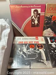 MaxSold Auction: 10 Vintage Jazz & Blues Vinyl Records – Ella Fitzgerald, Louis Armstrong, Billie Holiday & - Toronto (Ontario, Canada) SELLER MANAGED Moving Online Auction - 1/2  Wellesley Street East