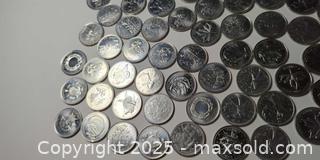 MaxSold Auction: 133 Canadian Quarters – Themes, Provinces & Colourized Designs - Toronto (Ontario, Canada) SELLER MANAGED Moving Online Auction - 1/2  Wellesley Street East