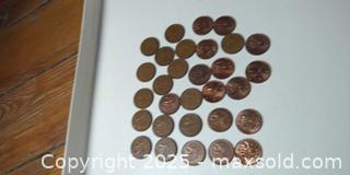 MaxSold Auction: 30 Canadian One-Cent Coins (1953–1980) - Toronto (Ontario, Canada) SELLER MANAGED Moving Online Auction - 1/2  Wellesley Street East